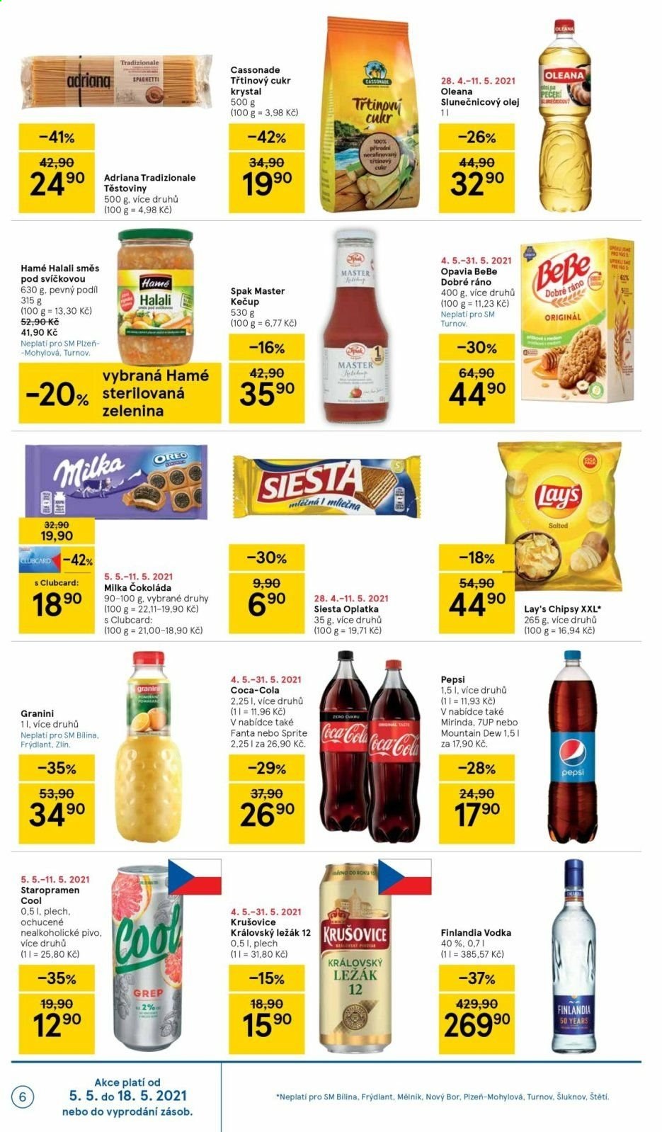Leták TESCO supermarket - 5.5.2021 - 11.5.2021. Strana 6