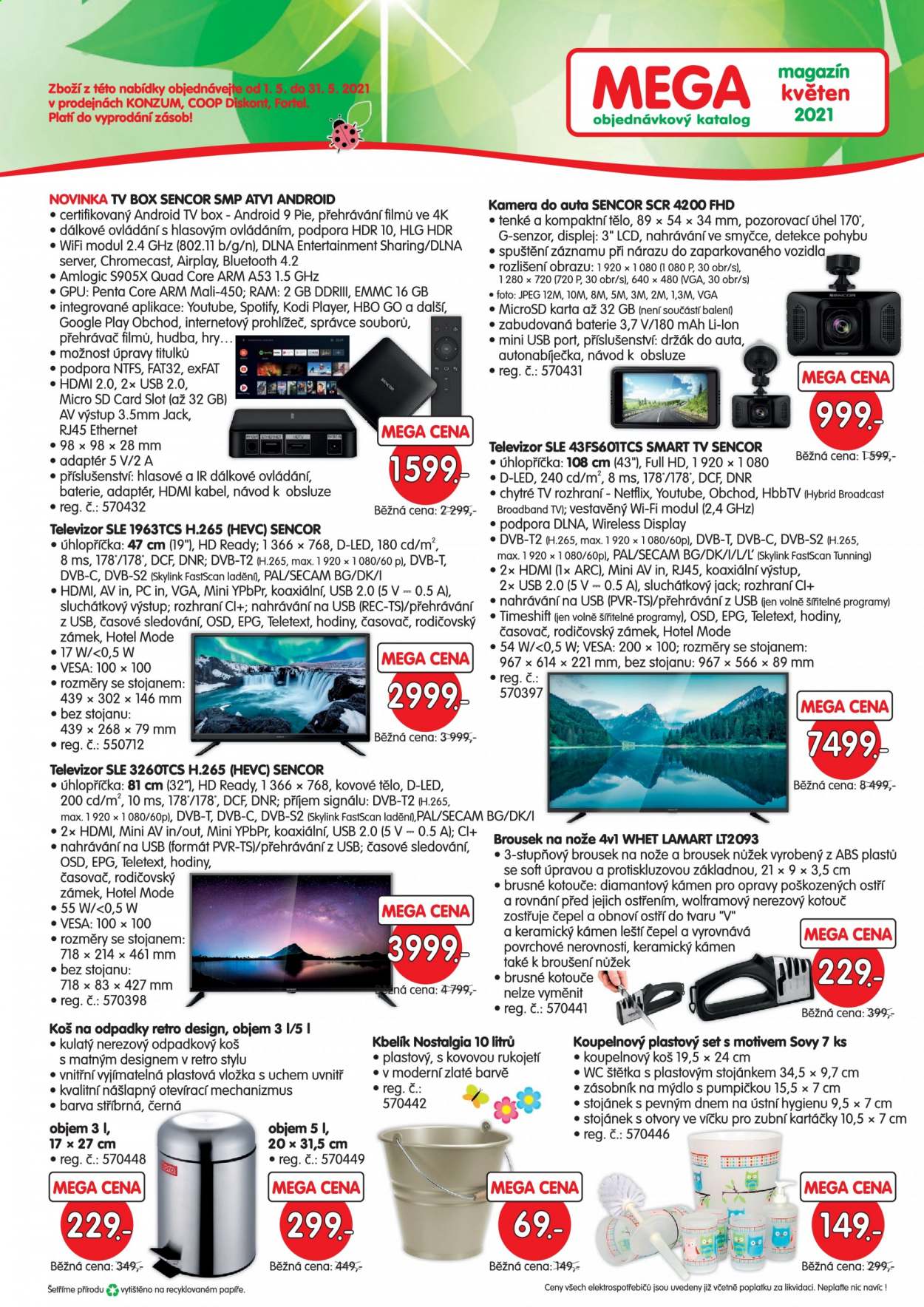 Leták Konzum - 1.5.2021 - 31.5.2021. Strana 3