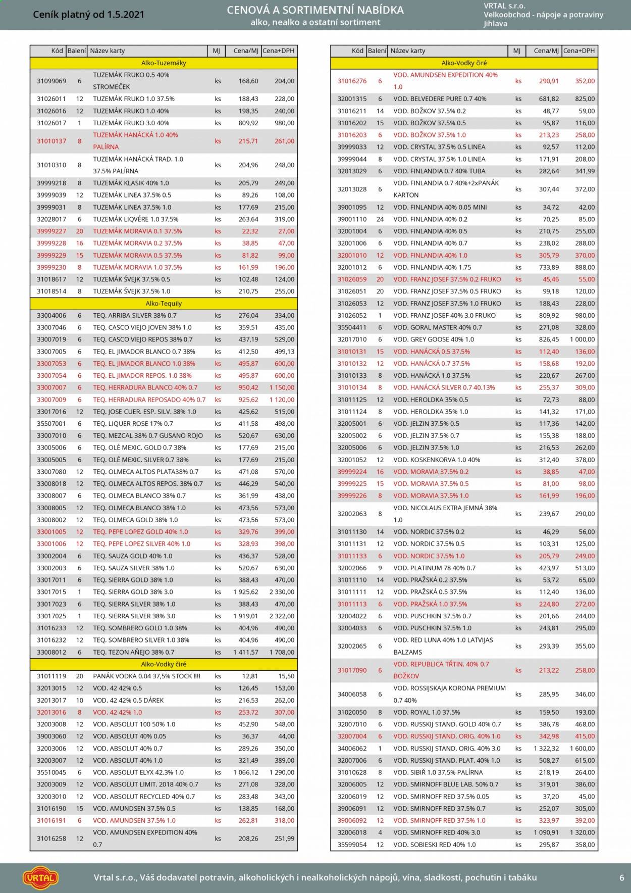 Leták Vrtal - 1.5.2021 - 31.5.2021. Strana 7