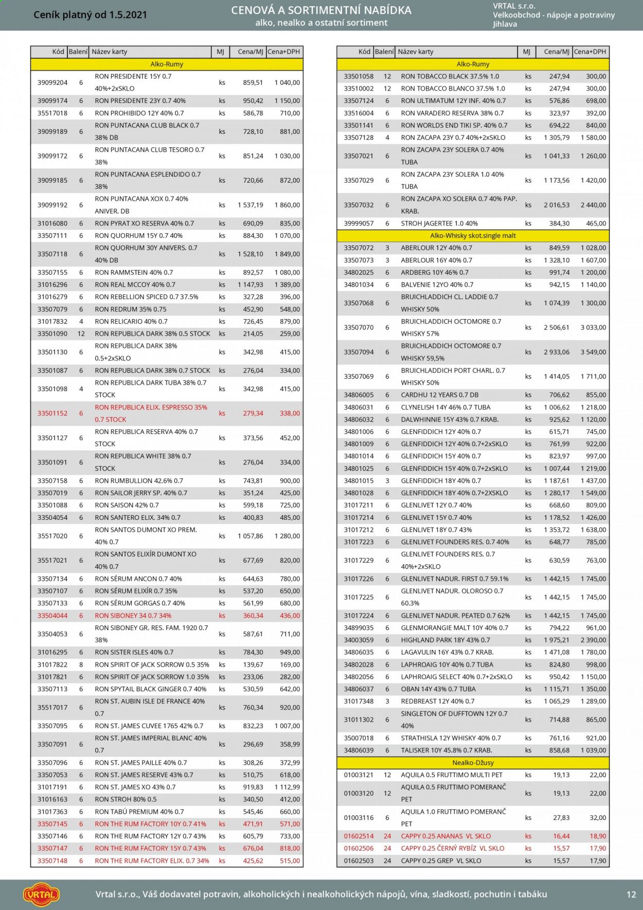 Leták Vrtal - 1.5.2021 - 31.5.2021. Strana 13