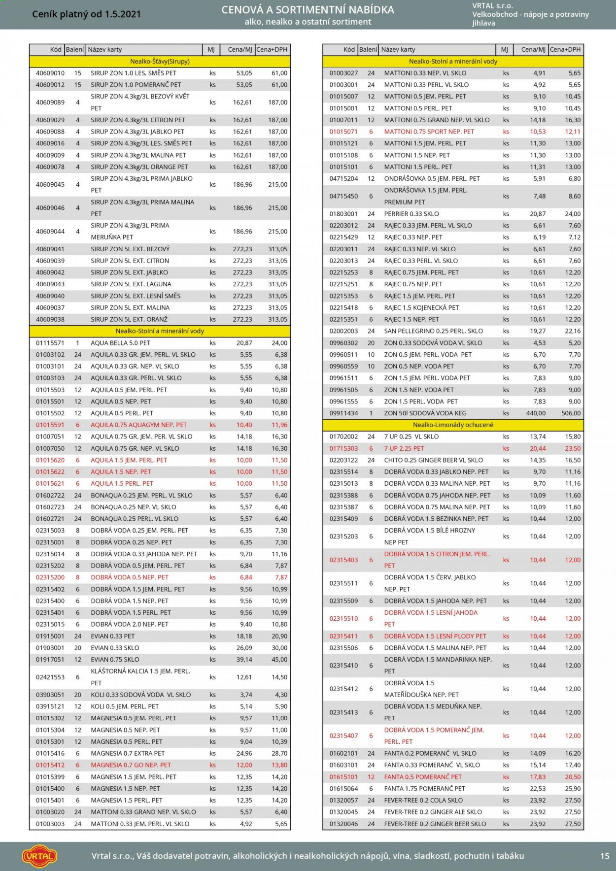 Leták Vrtal - 1.5.2021 - 31.5.2021. Strana 16