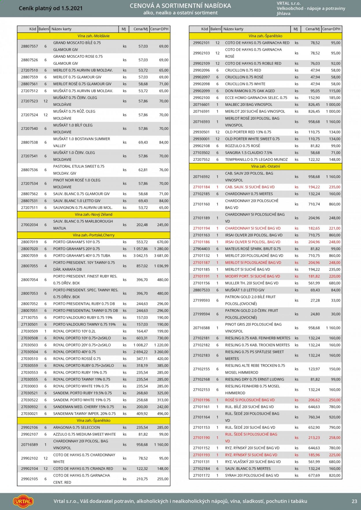 Leták Vrtal - 1.5.2021 - 31.5.2021. Strana 24