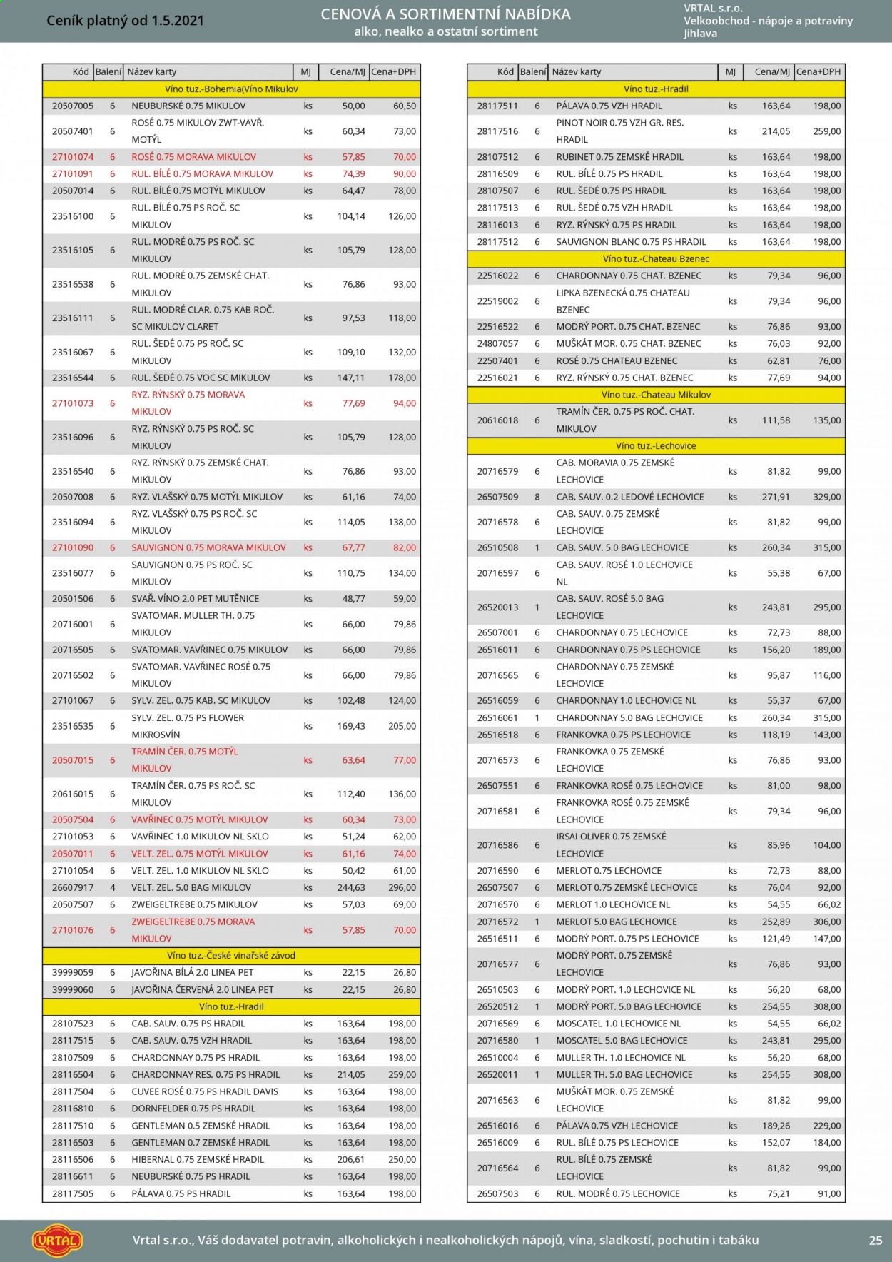 Leták Vrtal - 1.5.2021 - 31.5.2021. Strana 26