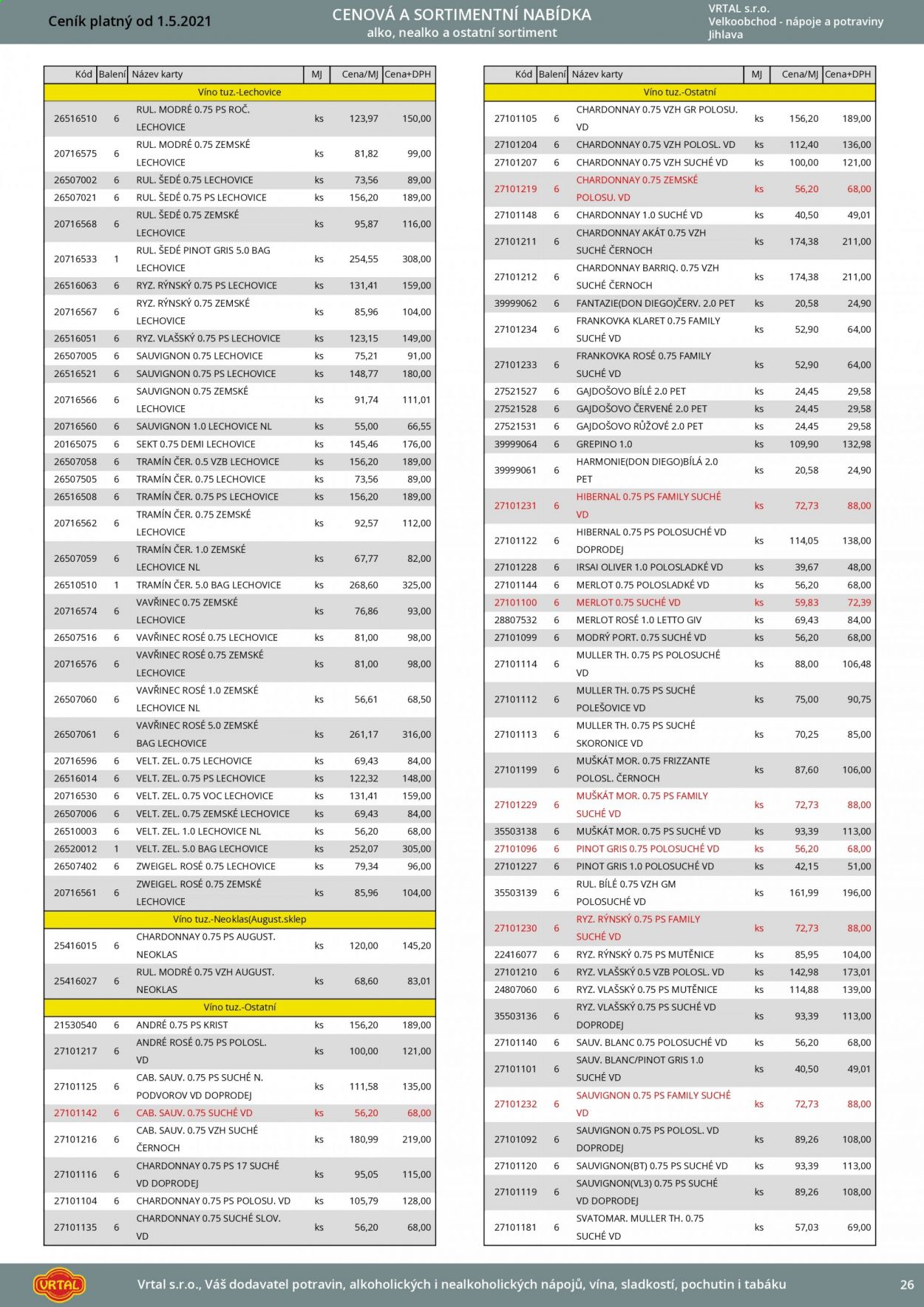 Leták Vrtal - 1.5.2021 - 31.5.2021. Strana 27