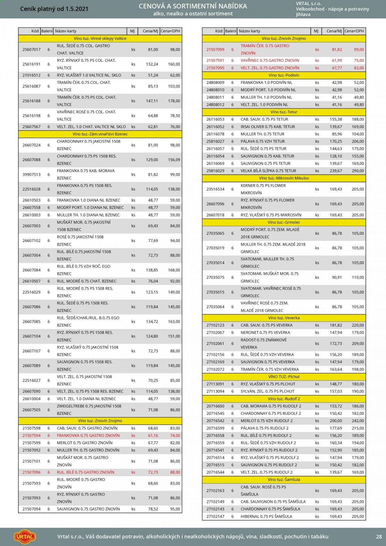 Leták Vrtal - 1.5.2021 - 31.5.2021. Strana 29
