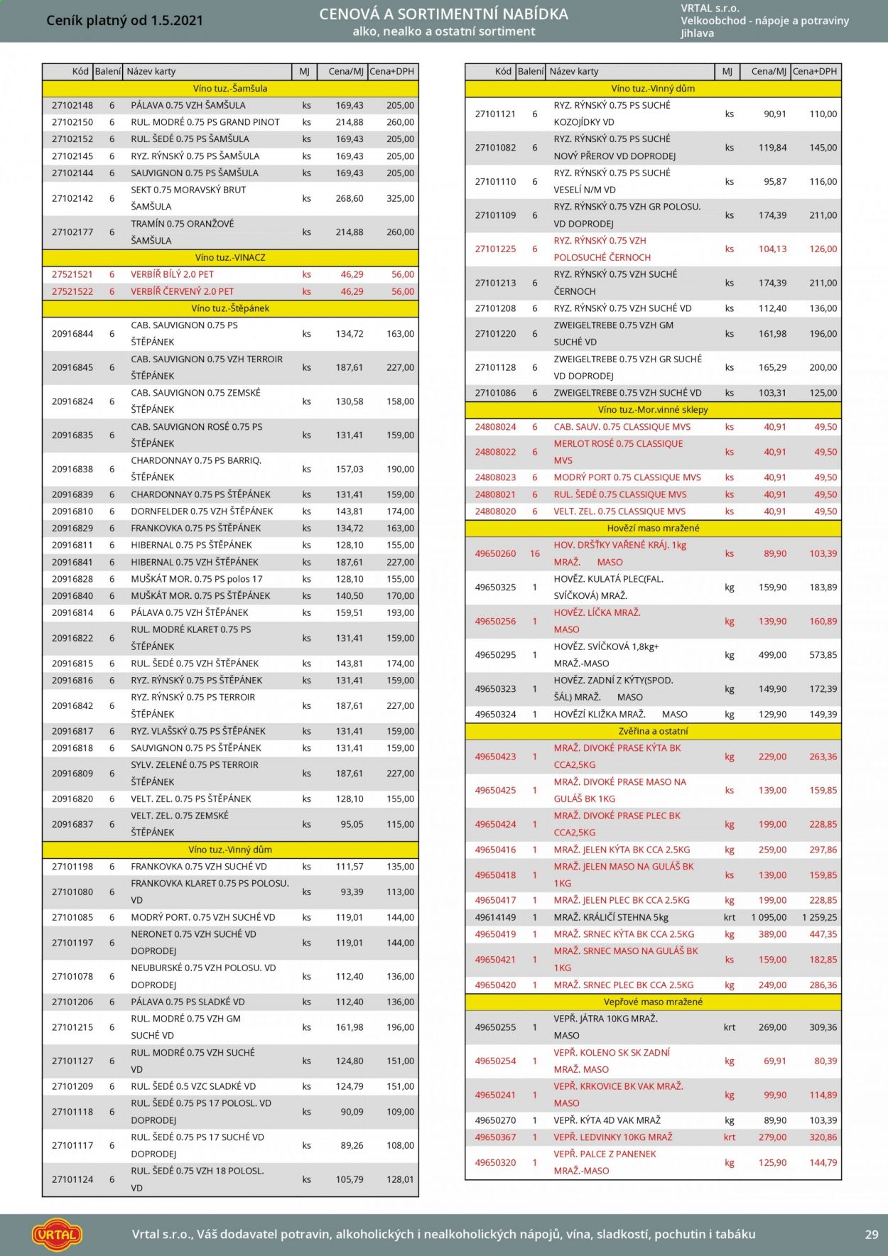 Leták Vrtal - 1.5.2021 - 31.5.2021. Strana 30