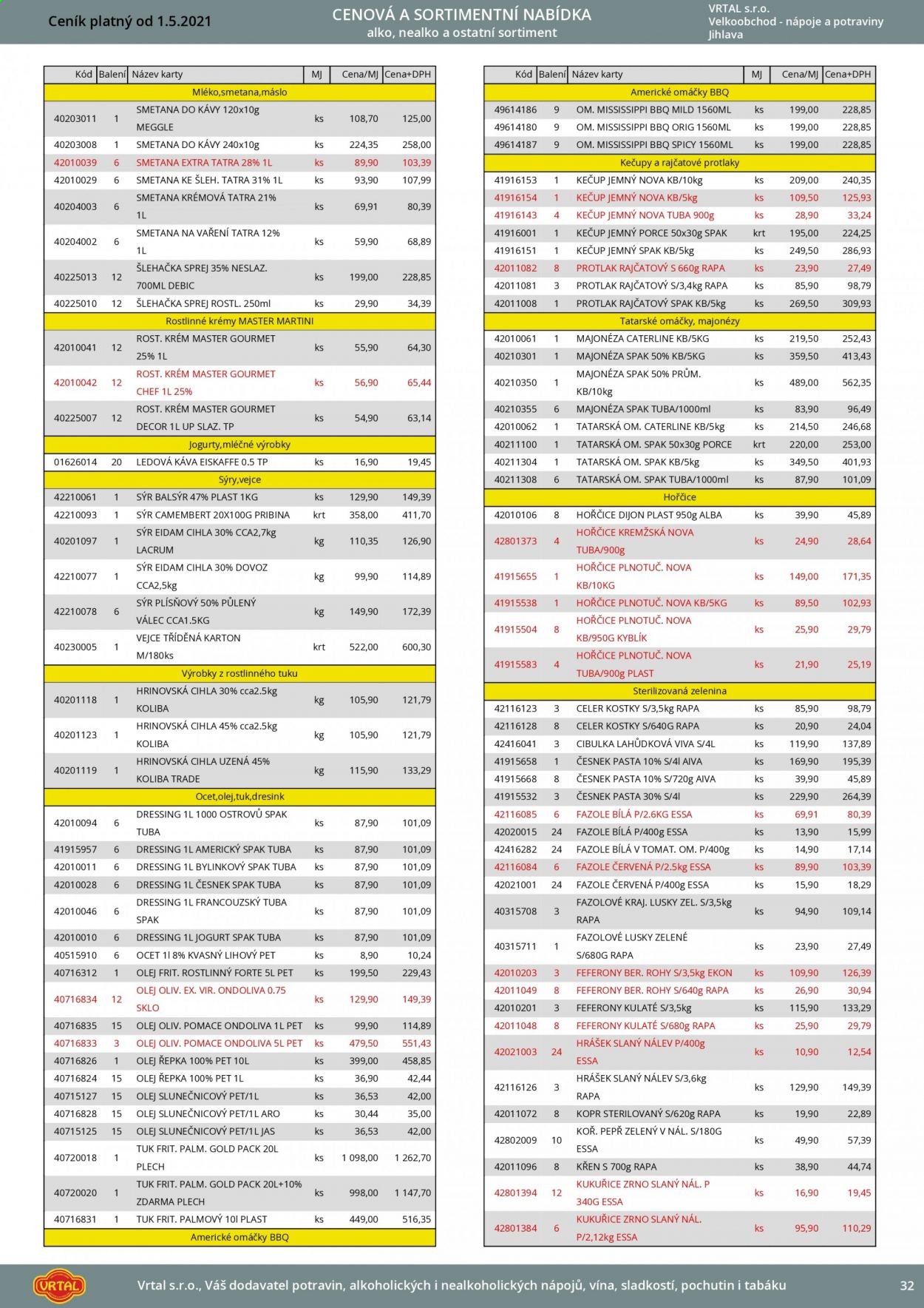 Leták Vrtal - 1.5.2021 - 31.5.2021. Strana 33