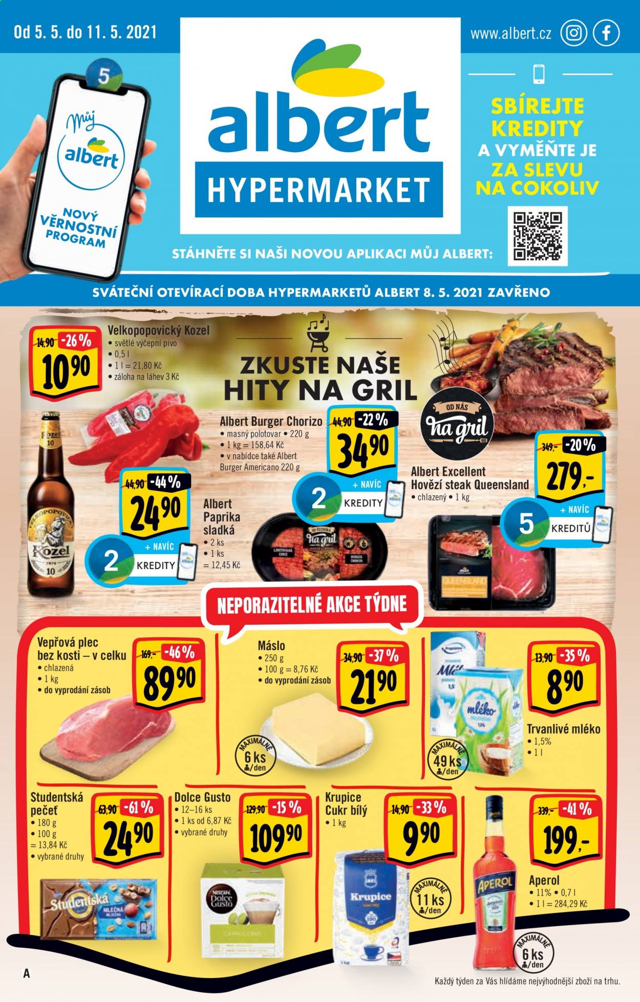 Leták Albert Hypermarket - 5.5.2021 - 11.5.2021. Strana 1