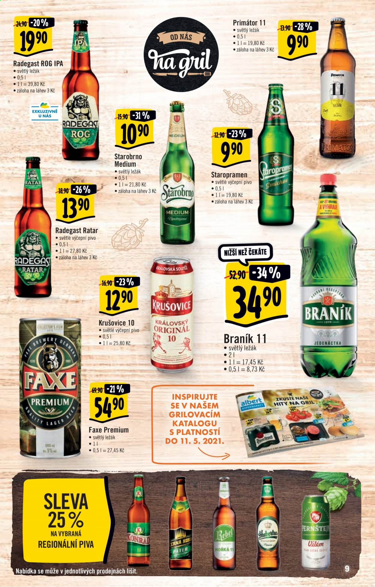 Leták Albert Hypermarket - 5.5.2021 - 11.5.2021. Strana 9
