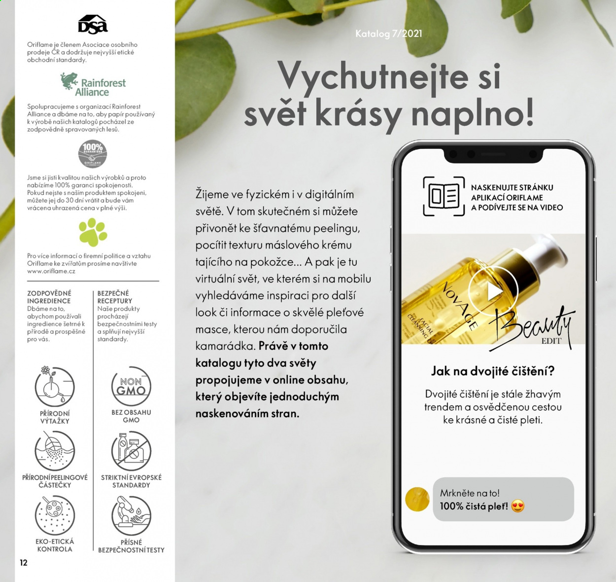Leták ORIFLAME - 4.5.2021 - 24.5.2021. Strana 12
