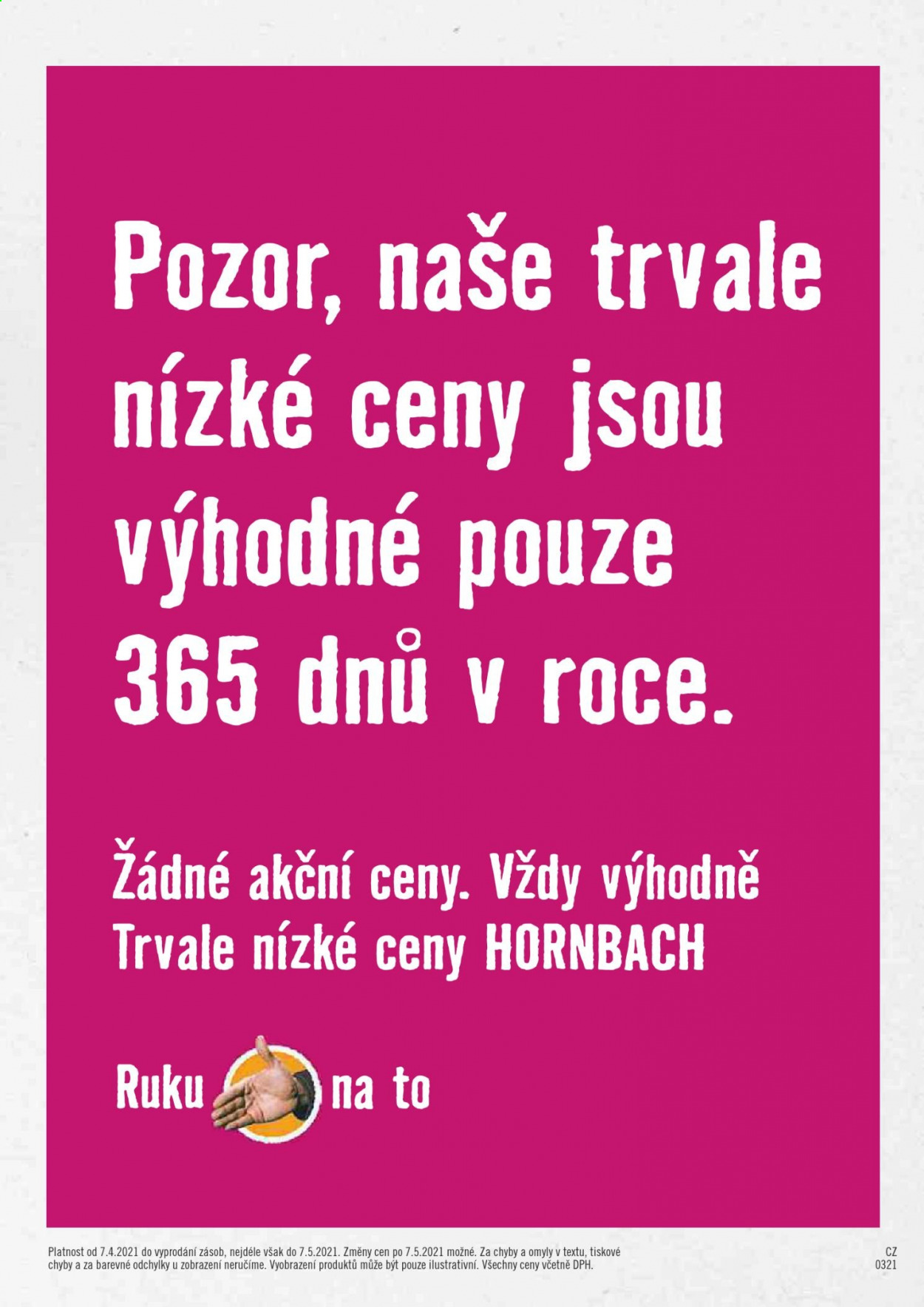 Leták HORNBACH - 7.4.2021 - 7.5.2021. Strana 10