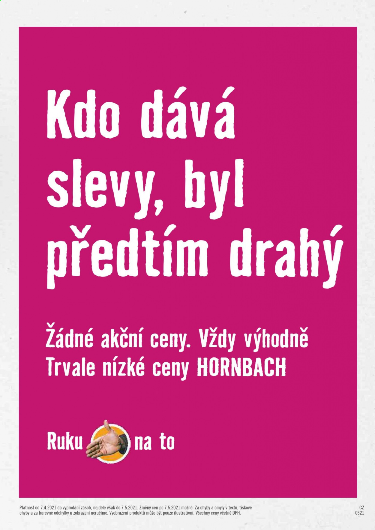 Leták HORNBACH - 7.4.2021 - 7.5.2021. Strana 8
