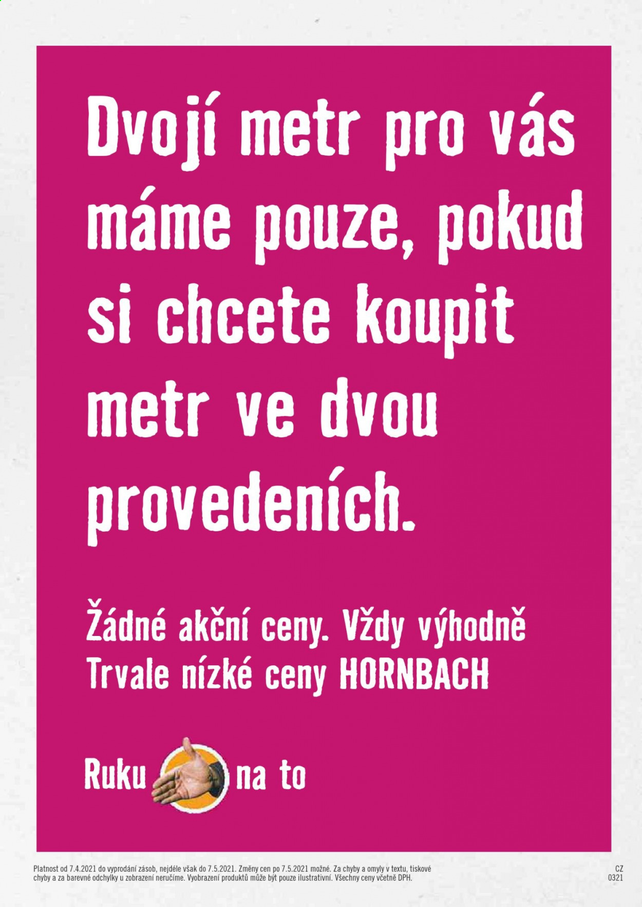 Leták HORNBACH - 7.4.2021 - 7.5.2021. Strana 8