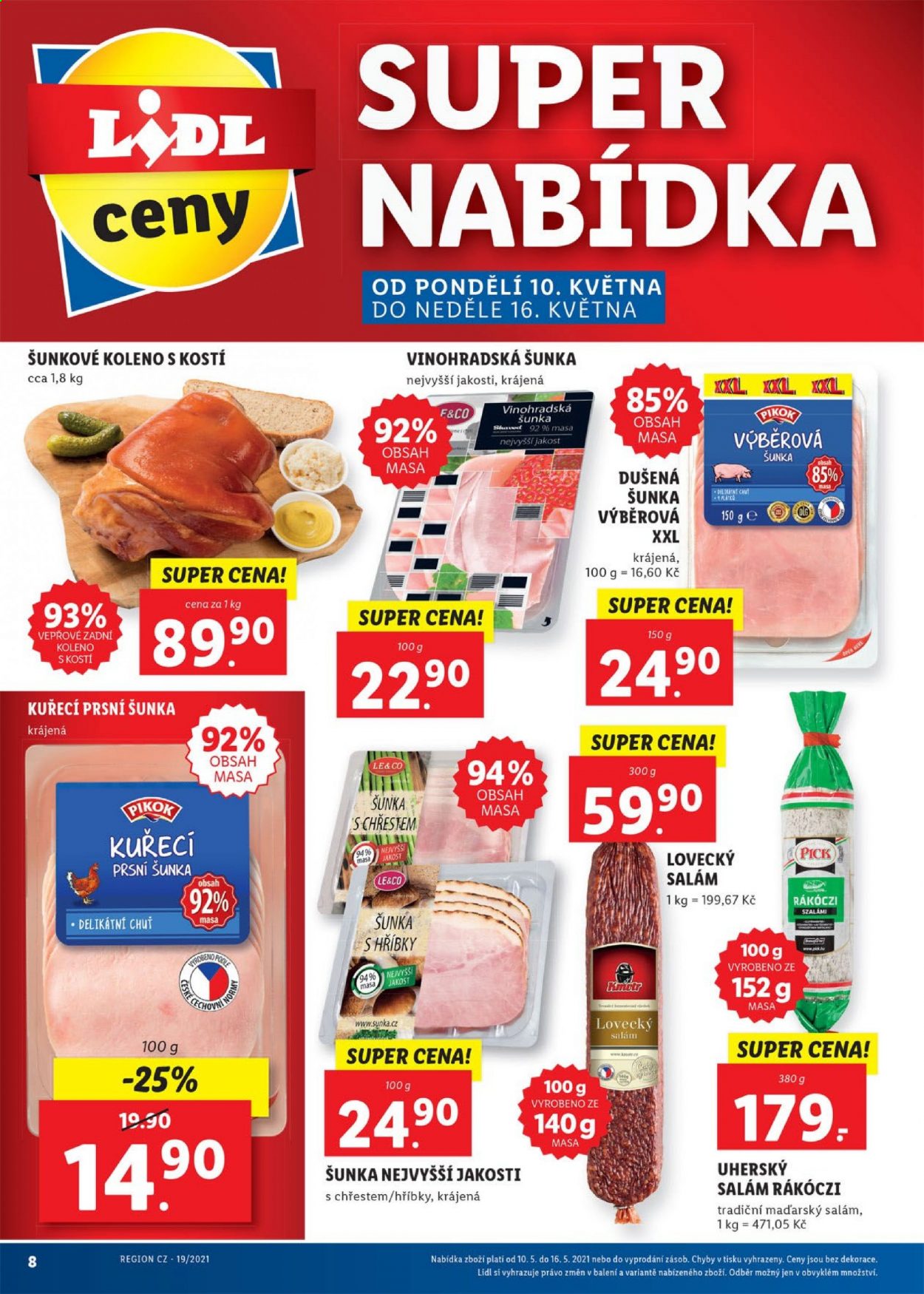 Leták Lidl - 10.5.2021 - 16.5.2021. Strana 8