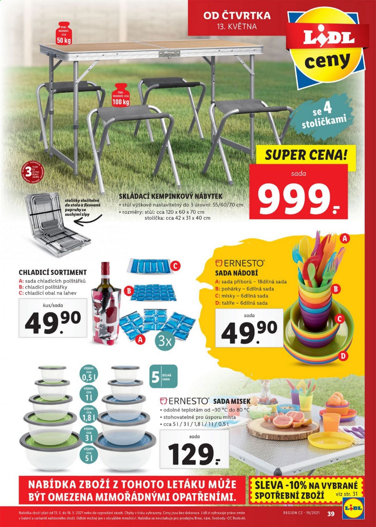 Leták Lidl - 10.5.2021 - 16.5.2021. Strana 39