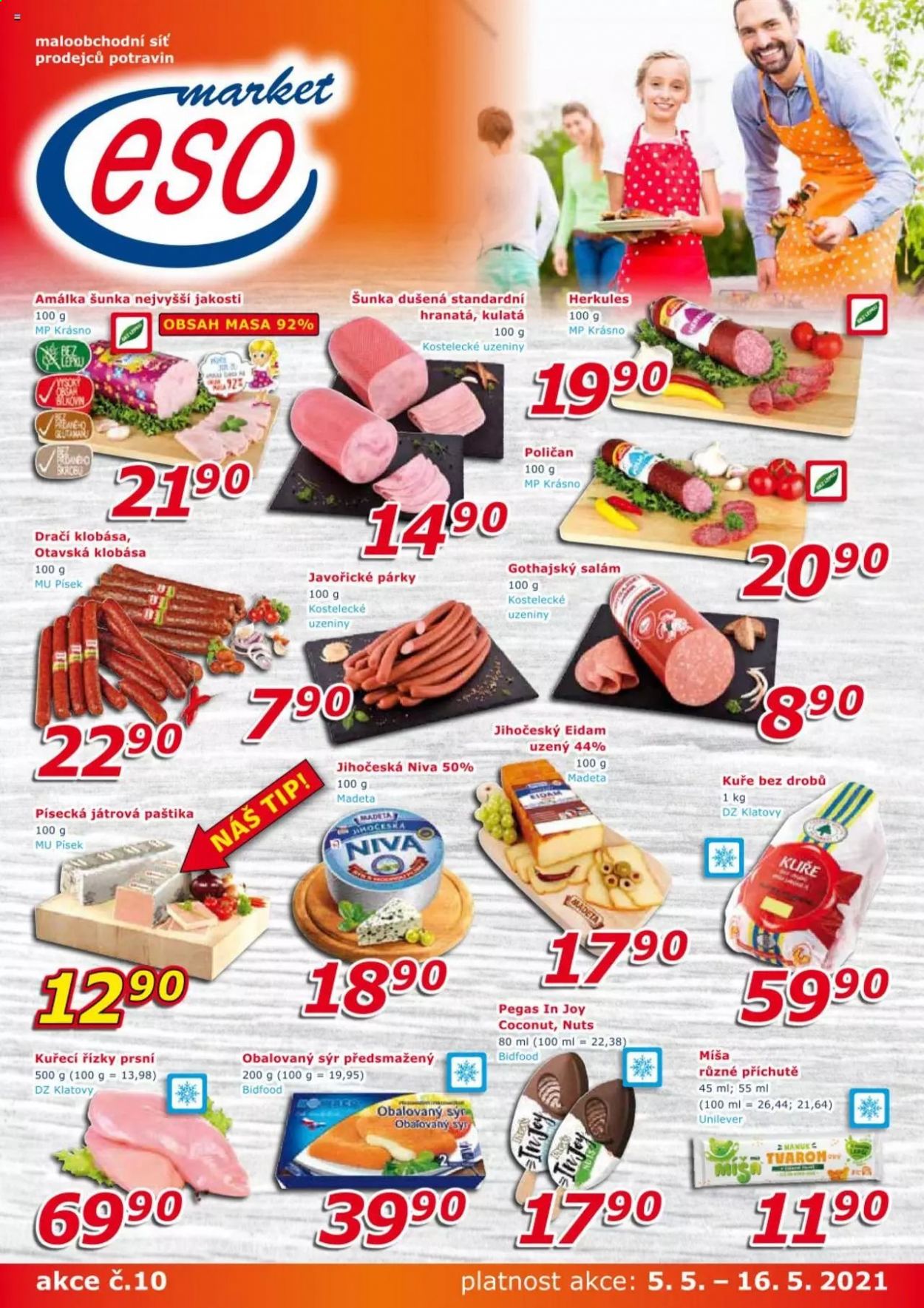 Leták ESO MARKET - 7.5.2021 - 7.5.2021. Strana 1