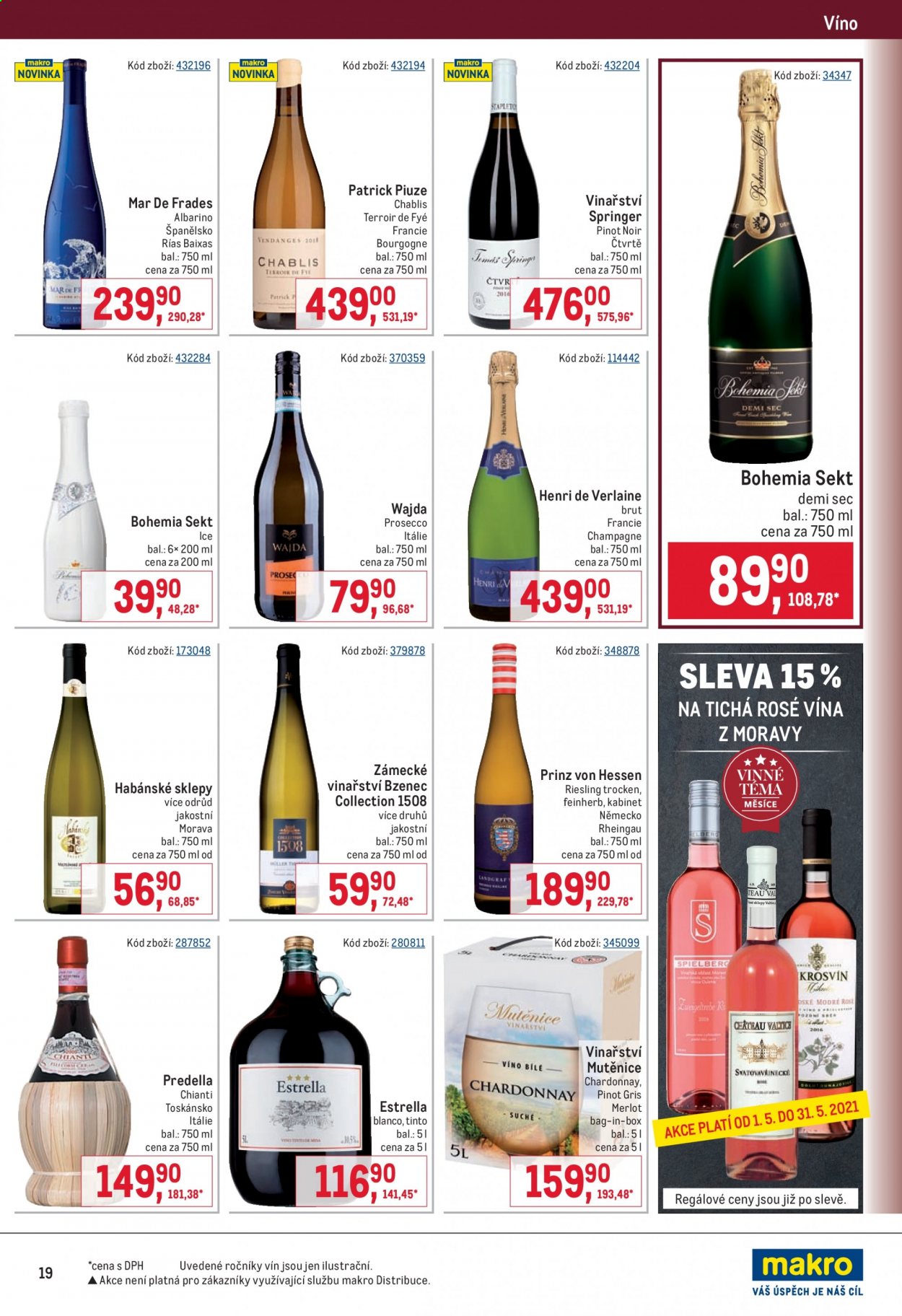 Leták MAKRO - 12.5.2021 - 25.5.2021. Strana 19