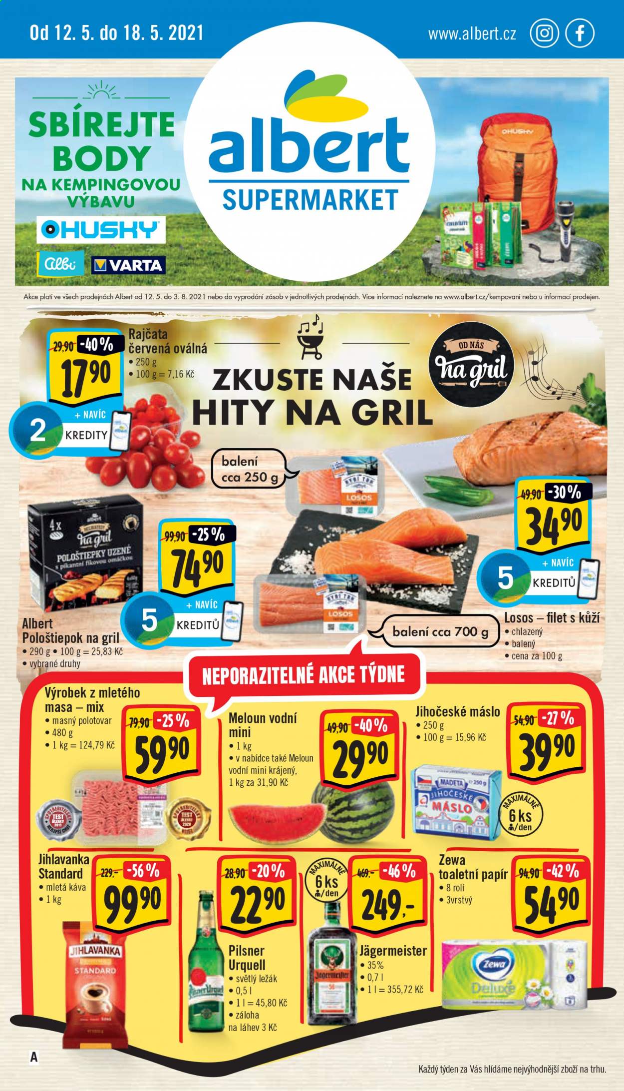 Leták Albert Supermarket - 12.5.2021 - 18.5.2021. Strana 1