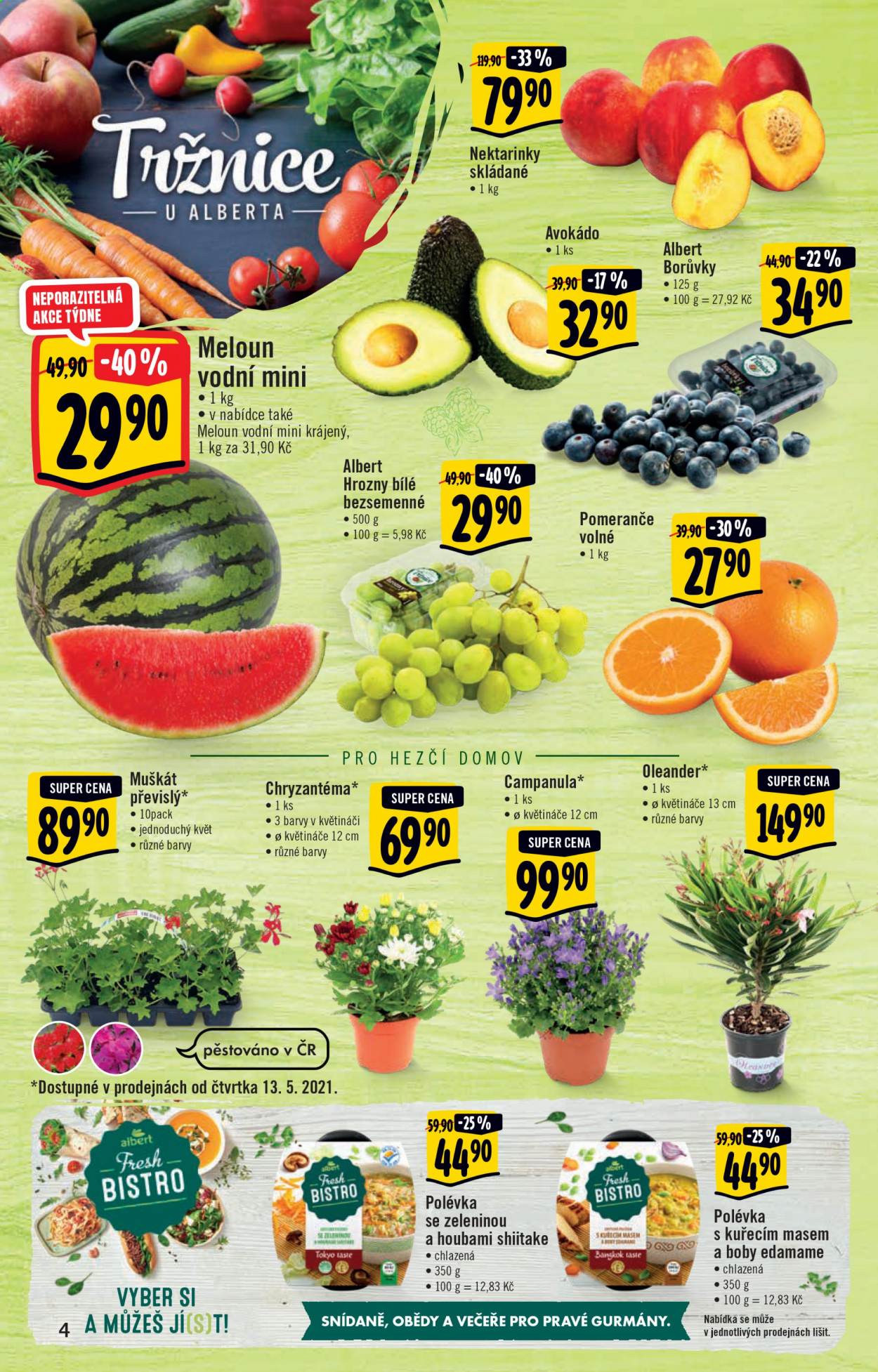 Leták Albert Hypermarket - 12.5.2021 - 18.5.2021. Strana 4