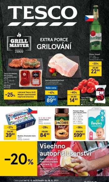 Leták TESCO - 12.5.2021 - 18.5.2021.