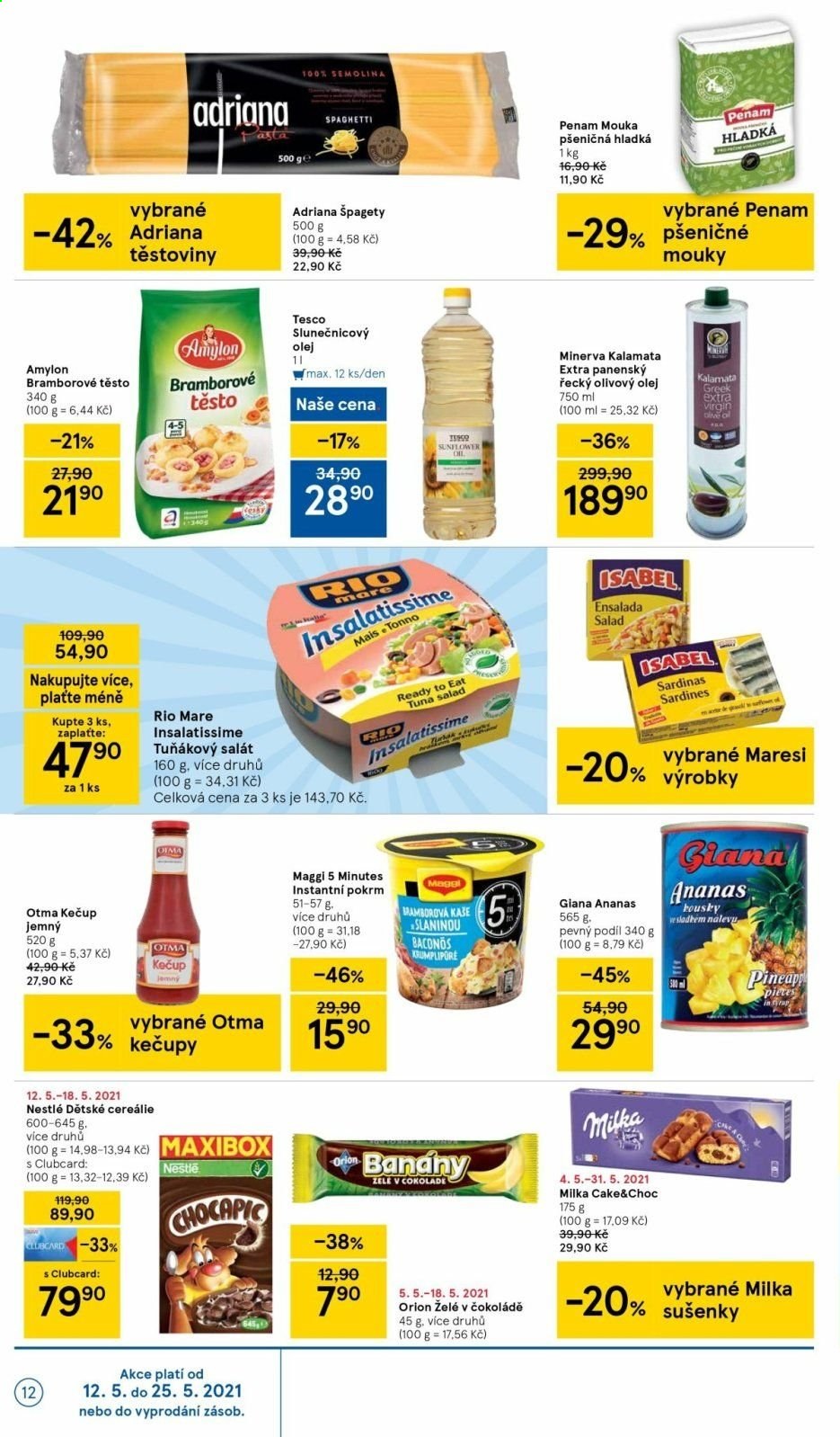 Leták TESCO - 12.5.2021 - 18.5.2021. Strana 12