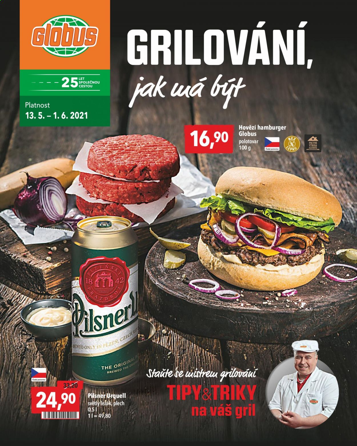 Leták Globus - 13.5.2021 - 1.6.2021. Strana 1