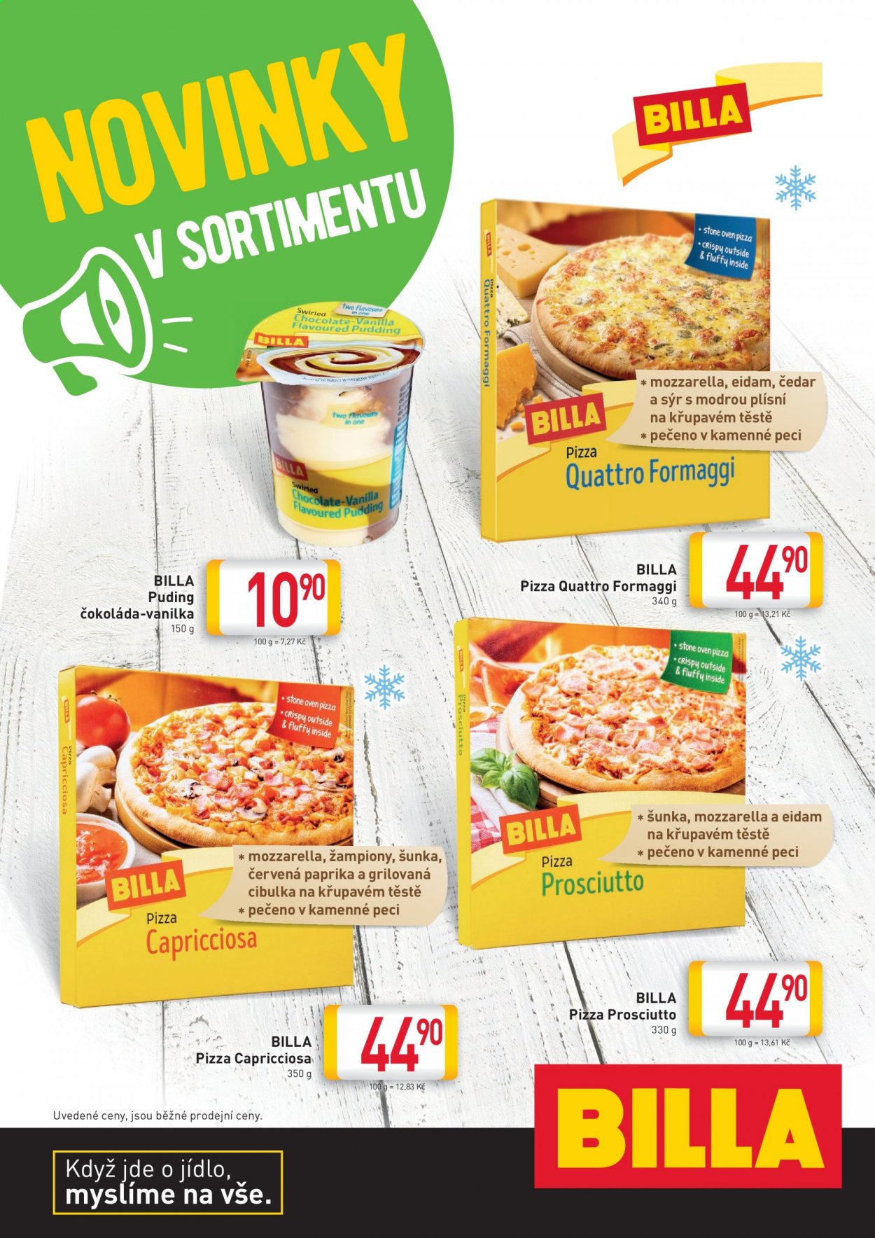 Leták BILLA. Strana 3