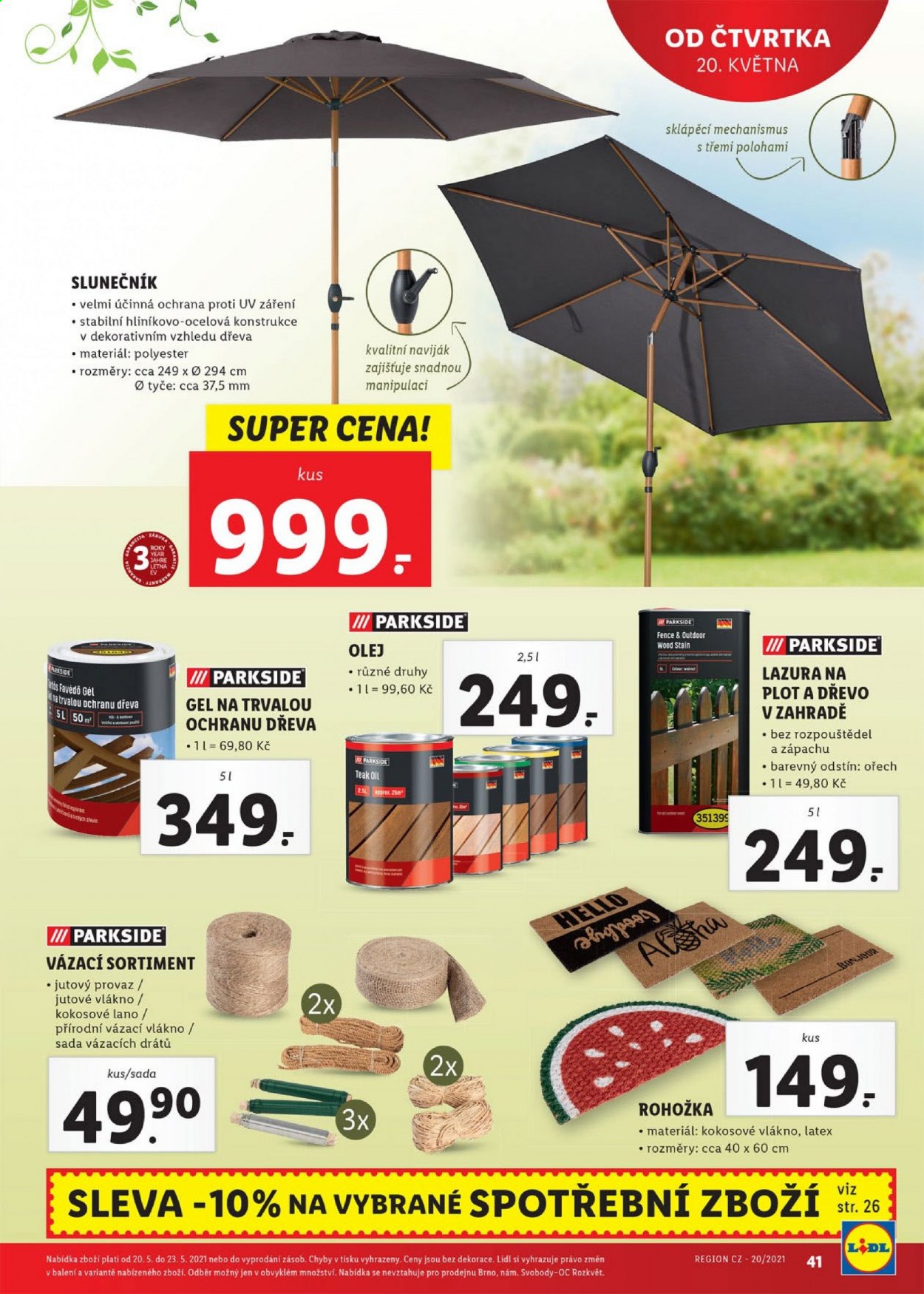 Leták Lidl - 17.5.2021 - 23.5.2021. Strana 41