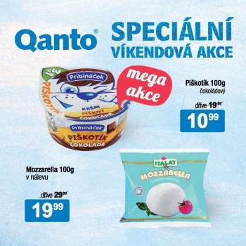 Leták Qanto market - 14.5.2021 - 16.5.2021.