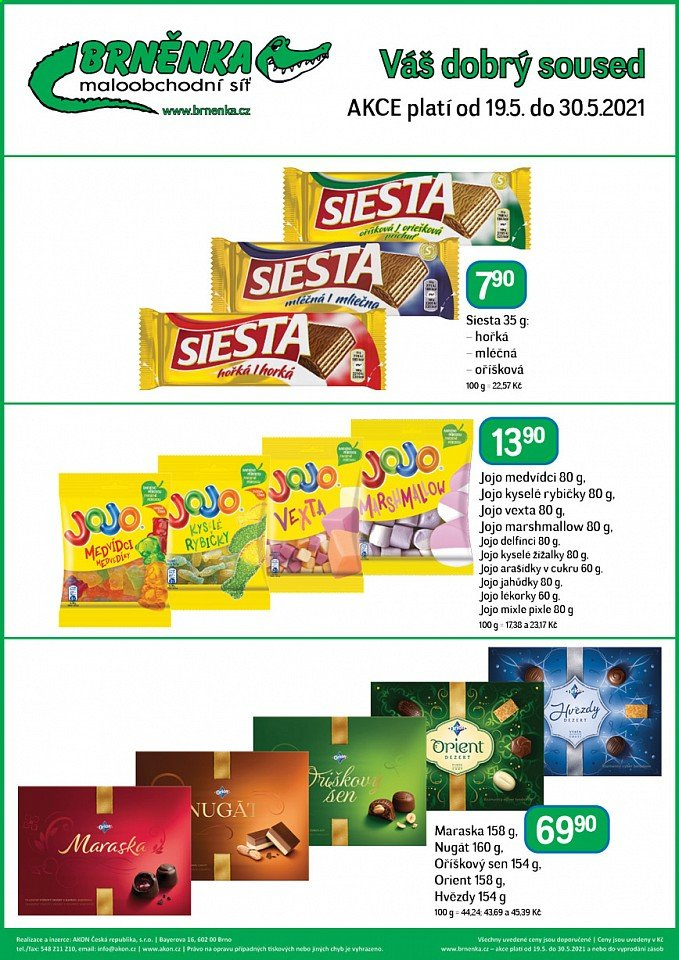 Leták Brněnka - 19.5.2021 - 30.5.2021. Strana 8