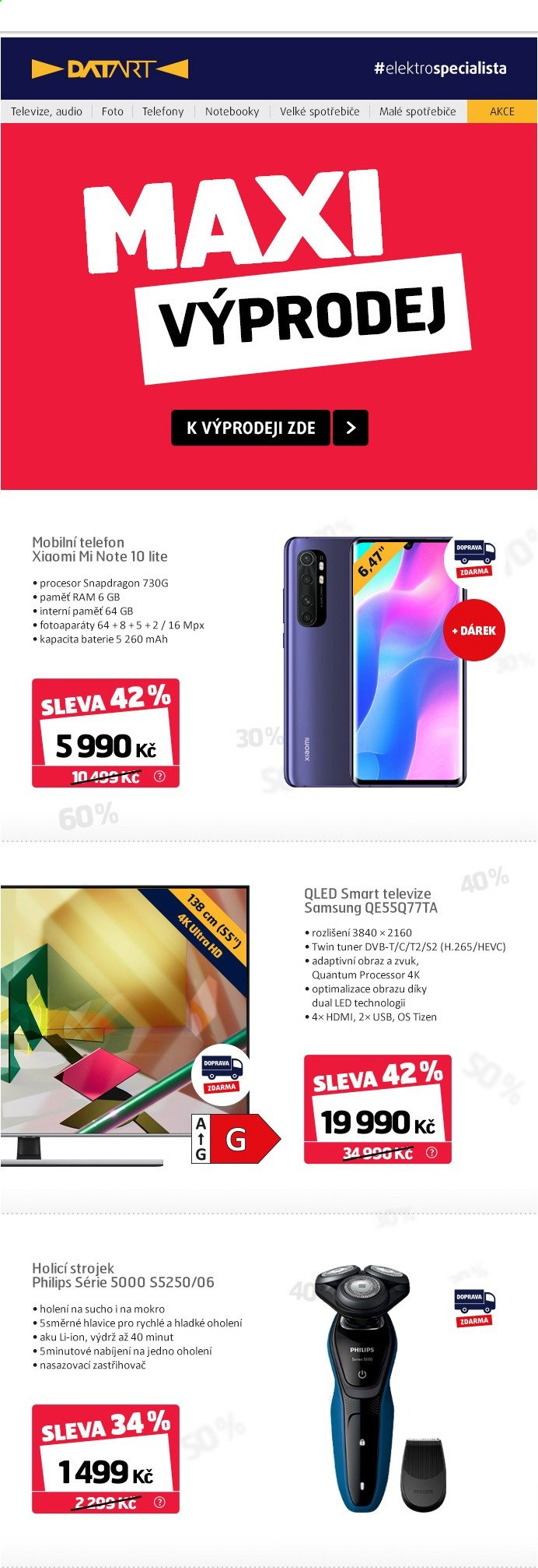 Leták DATART - 17.5.2021 - 18.5.2021. Strana 1