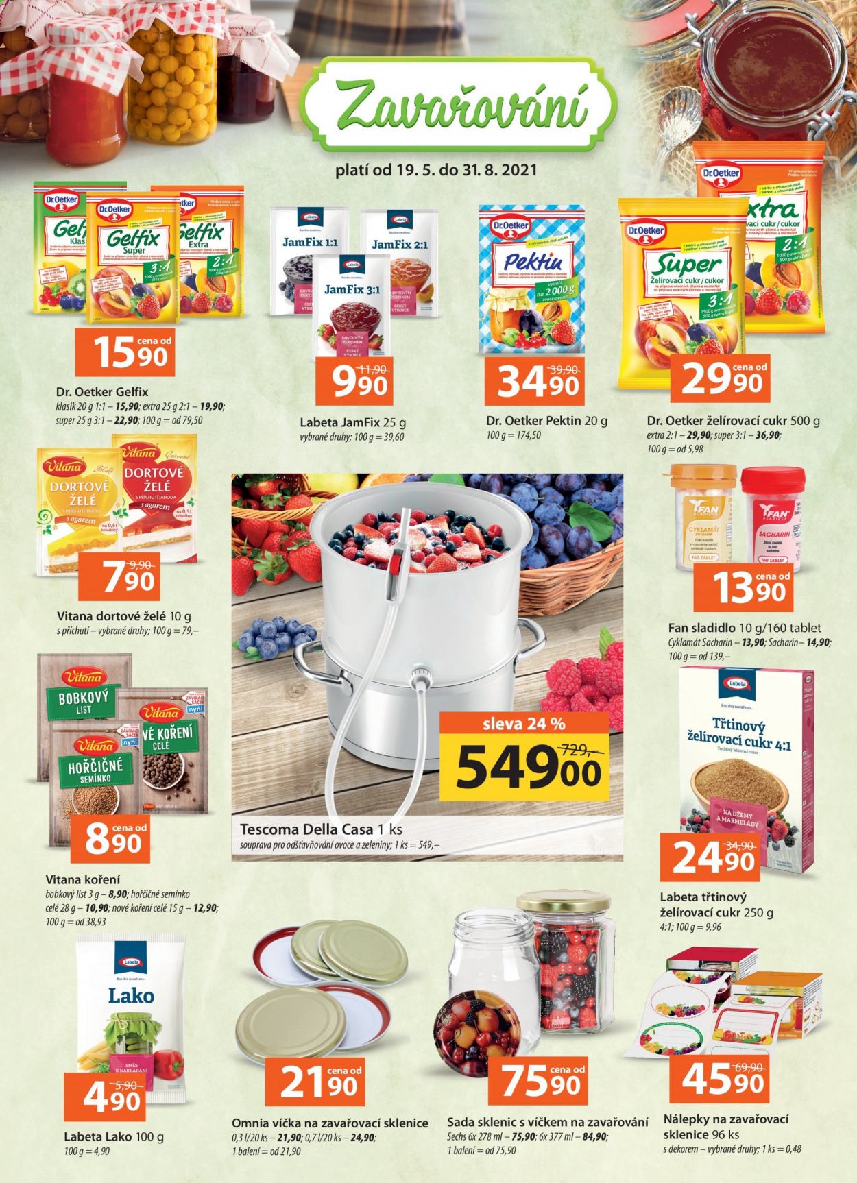 Leták coop TERNO - 19.5.2021 - 31.8.2021. Strana 1
