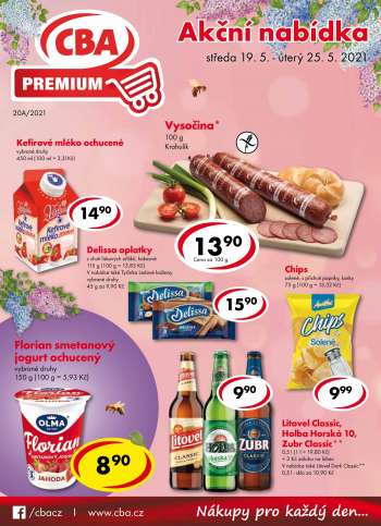 Leták CBA Premium - 19.5.2021 - 25.5.2021.