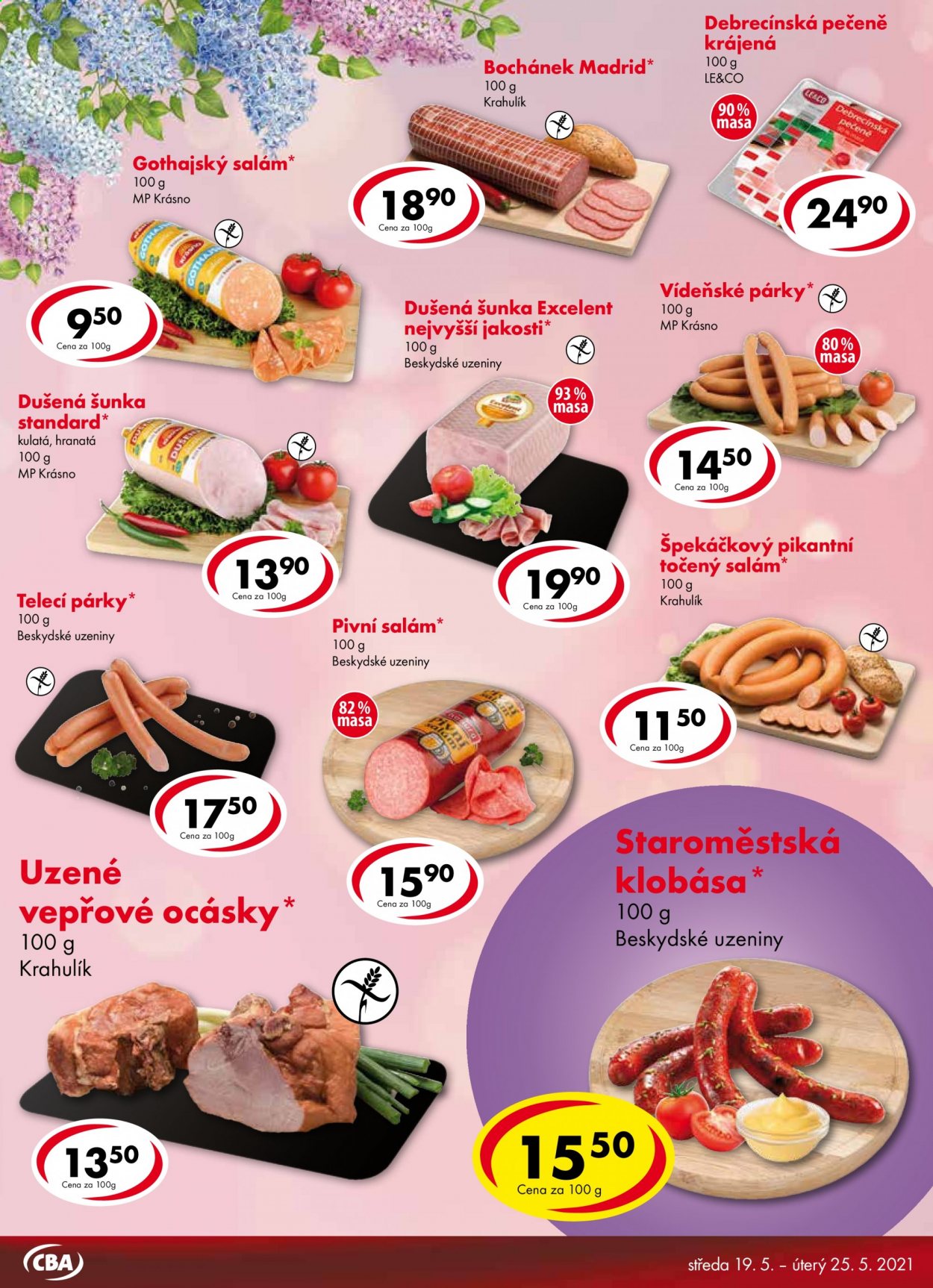 Leták CBA Premium - 19.5.2021 - 25.5.2021. Strana 4