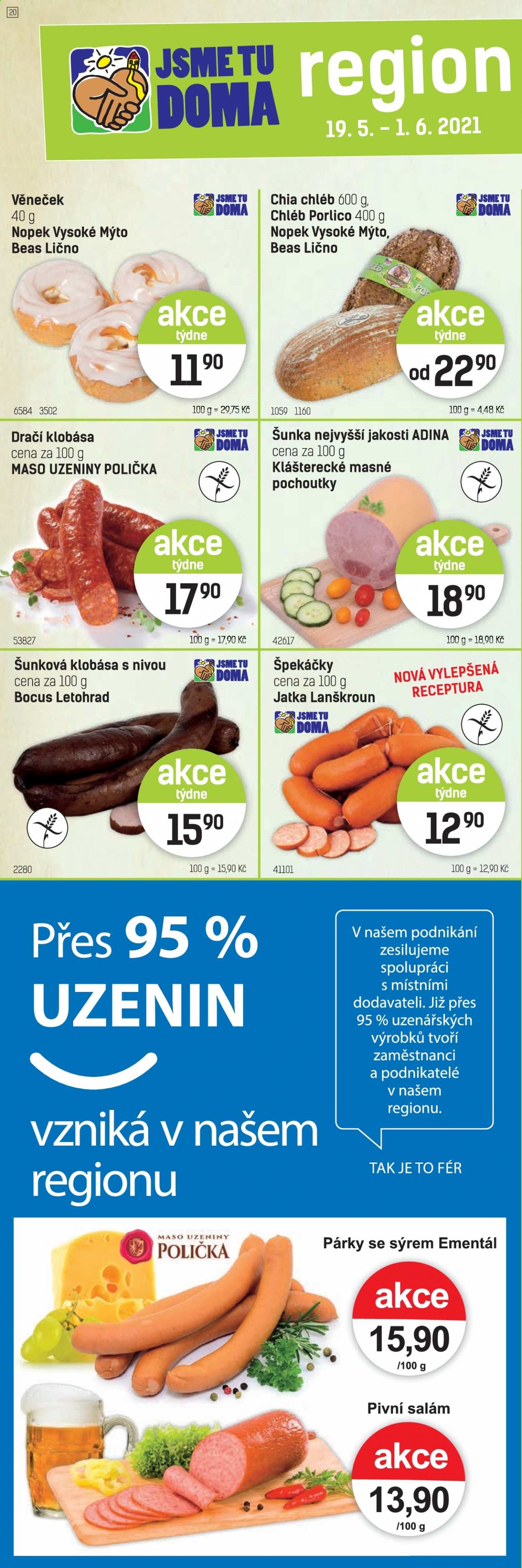 Leták Konzum - 19.5.2021 - 1.6.2021. Strana 2
