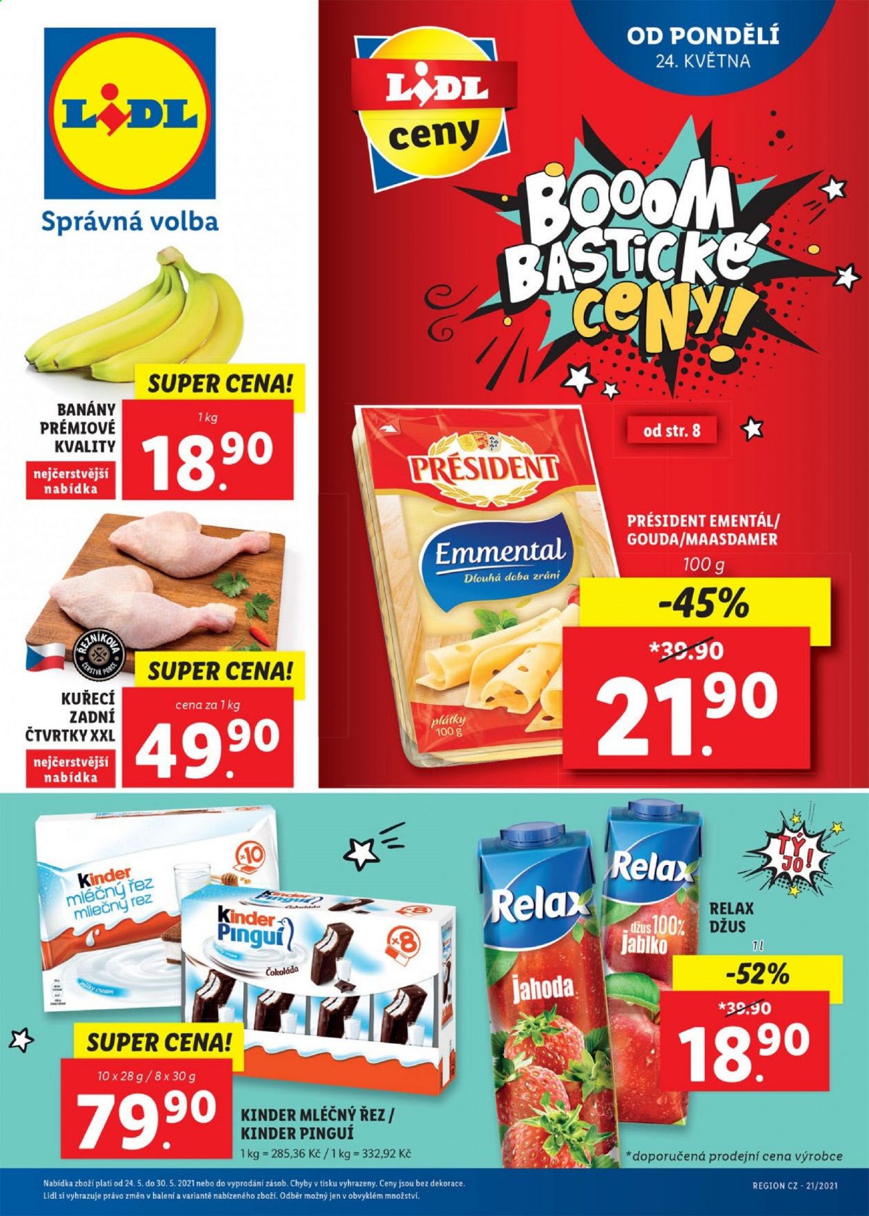Leták Lidl - 24.5.2021 - 30.5.2021. Strana 1