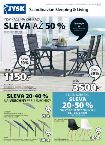 Leták JYSK - 20.5.2021 - 2.6.2021.