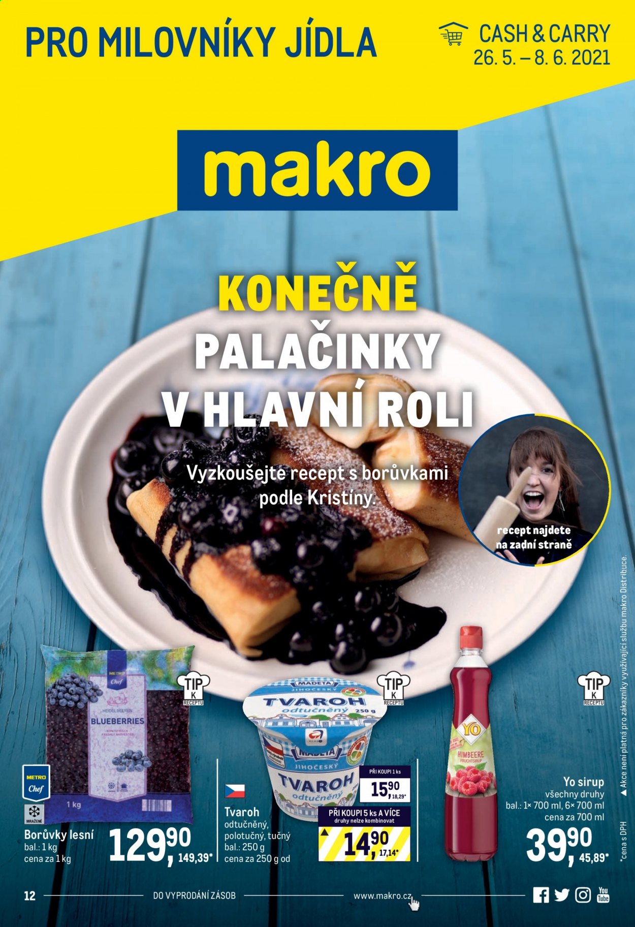 Leták MAKRO - 26.5.2021 - 8.6.2021. Strana 1