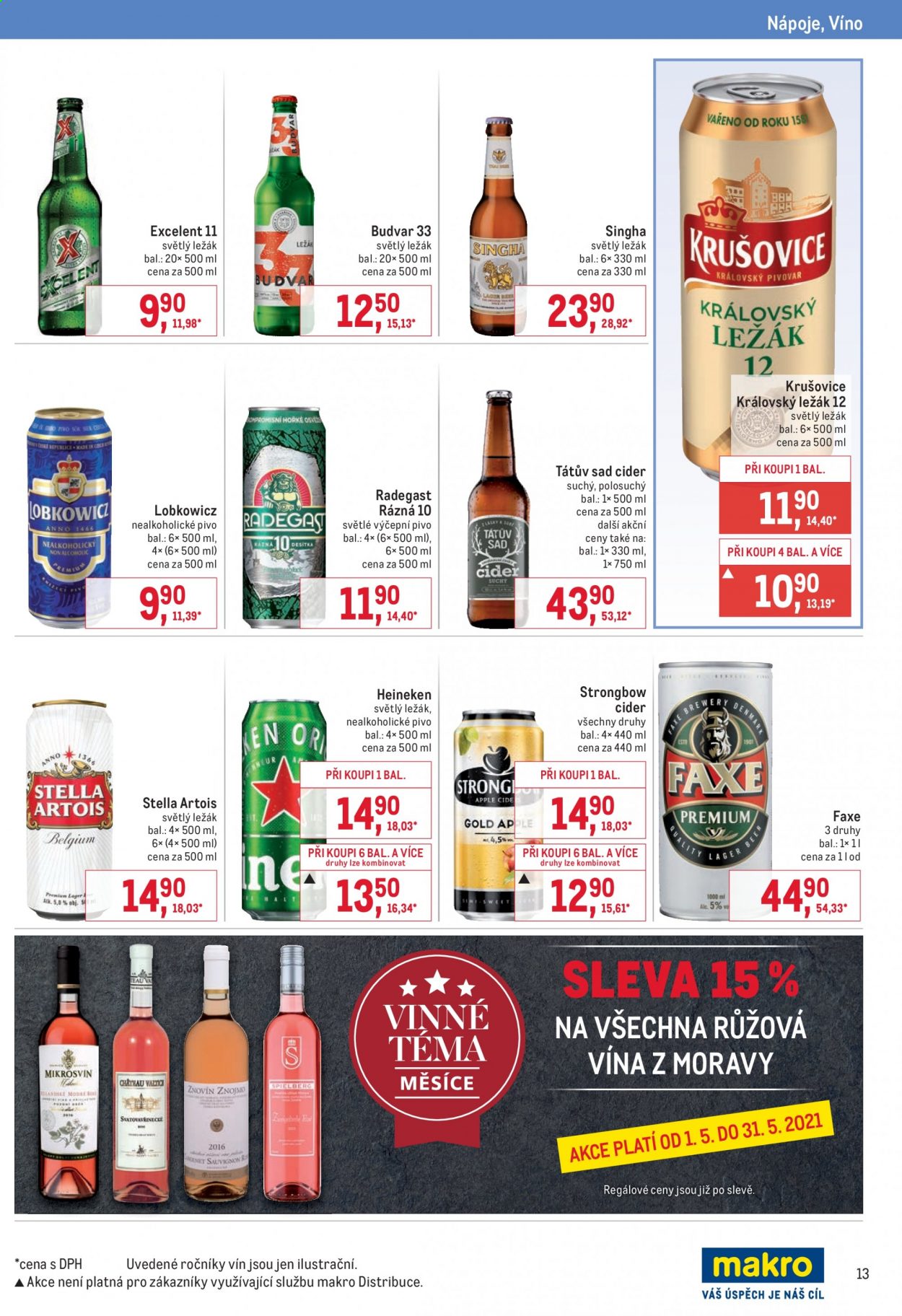 Leták MAKRO - 26.5.2021 - 8.6.2021. Strana 13