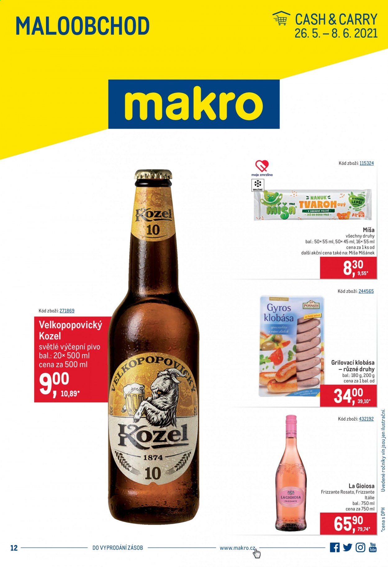 Leták MAKRO - 26.5.2021 - 8.6.2021. Strana 1