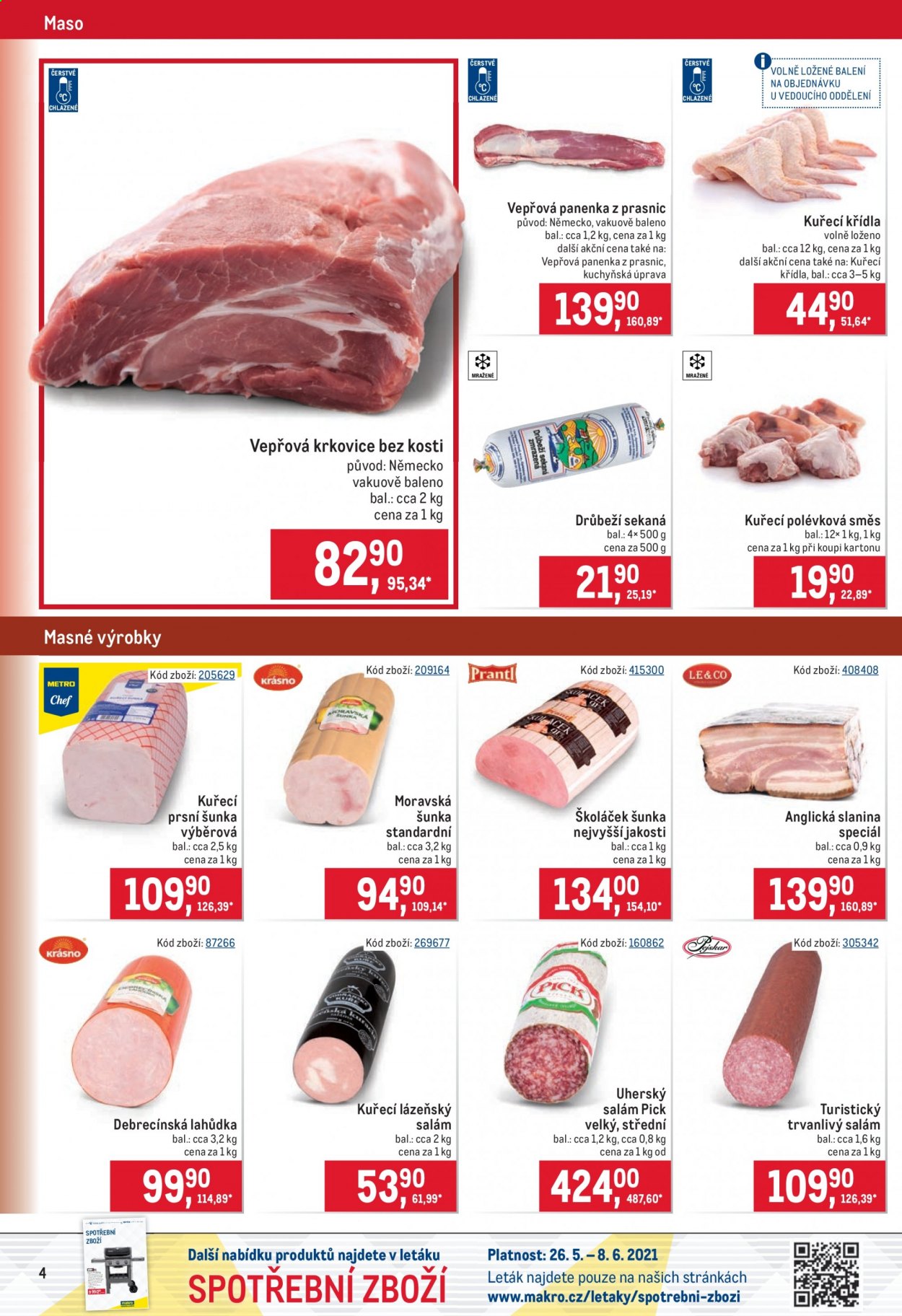 Leták MAKRO - 26.5.2021 - 8.6.2021. Strana 4