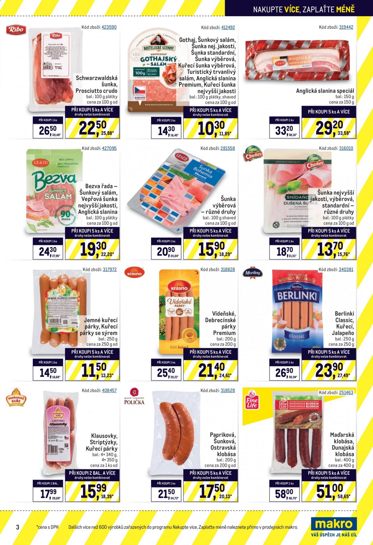 Leták MAKRO - 26.5.2021 - 22.6.2021. Strana 3