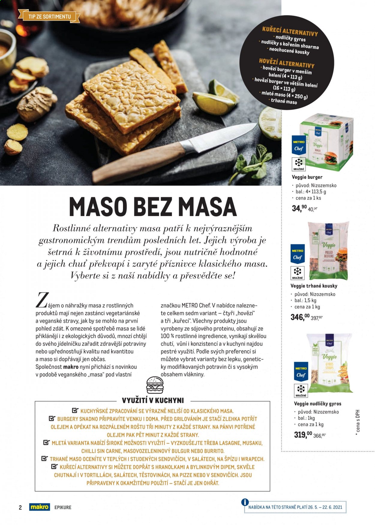 Leták MAKRO - 26.5.2021 - 20.7.2021. Strana 2
