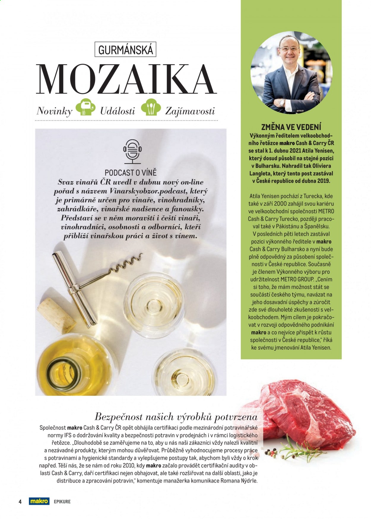 Leták MAKRO - 26.5.2021 - 20.7.2021. Strana 4