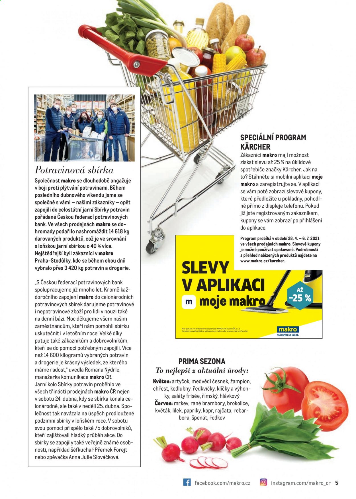 Leták MAKRO - 26.5.2021 - 20.7.2021. Strana 5