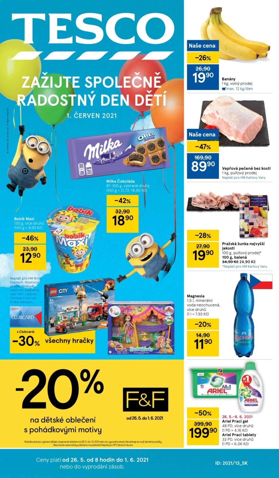 Leták TESCO - 26.5.2021 - 1.6.2021. Strana 1
