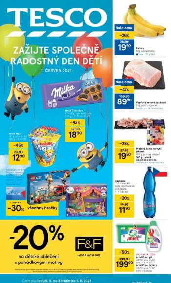 Leták TESCO - 26.5.2021 - 1.6.2021.