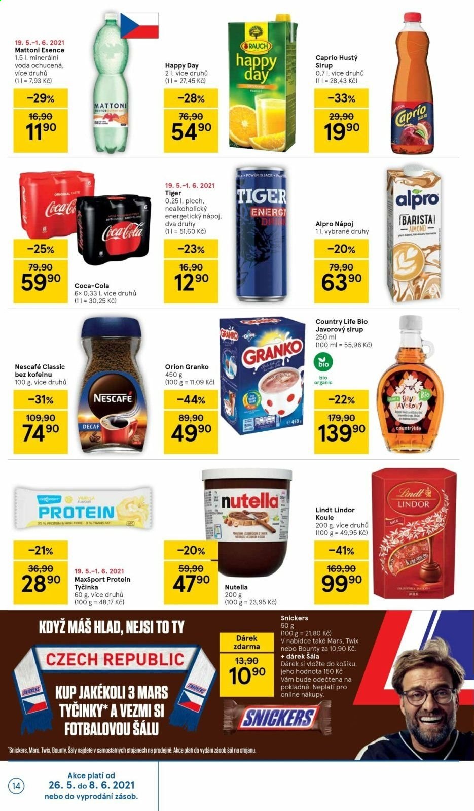 Leták TESCO - 26.5.2021 - 1.6.2021. Strana 14
