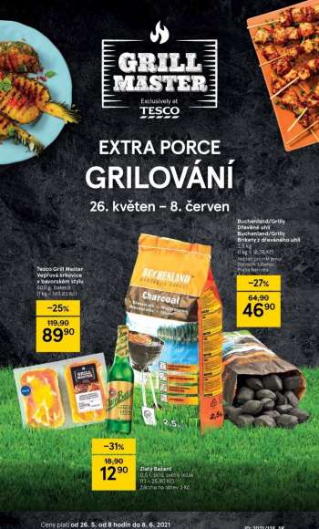 Leták TESCO - 26.5.2021 - 8.6.2021.