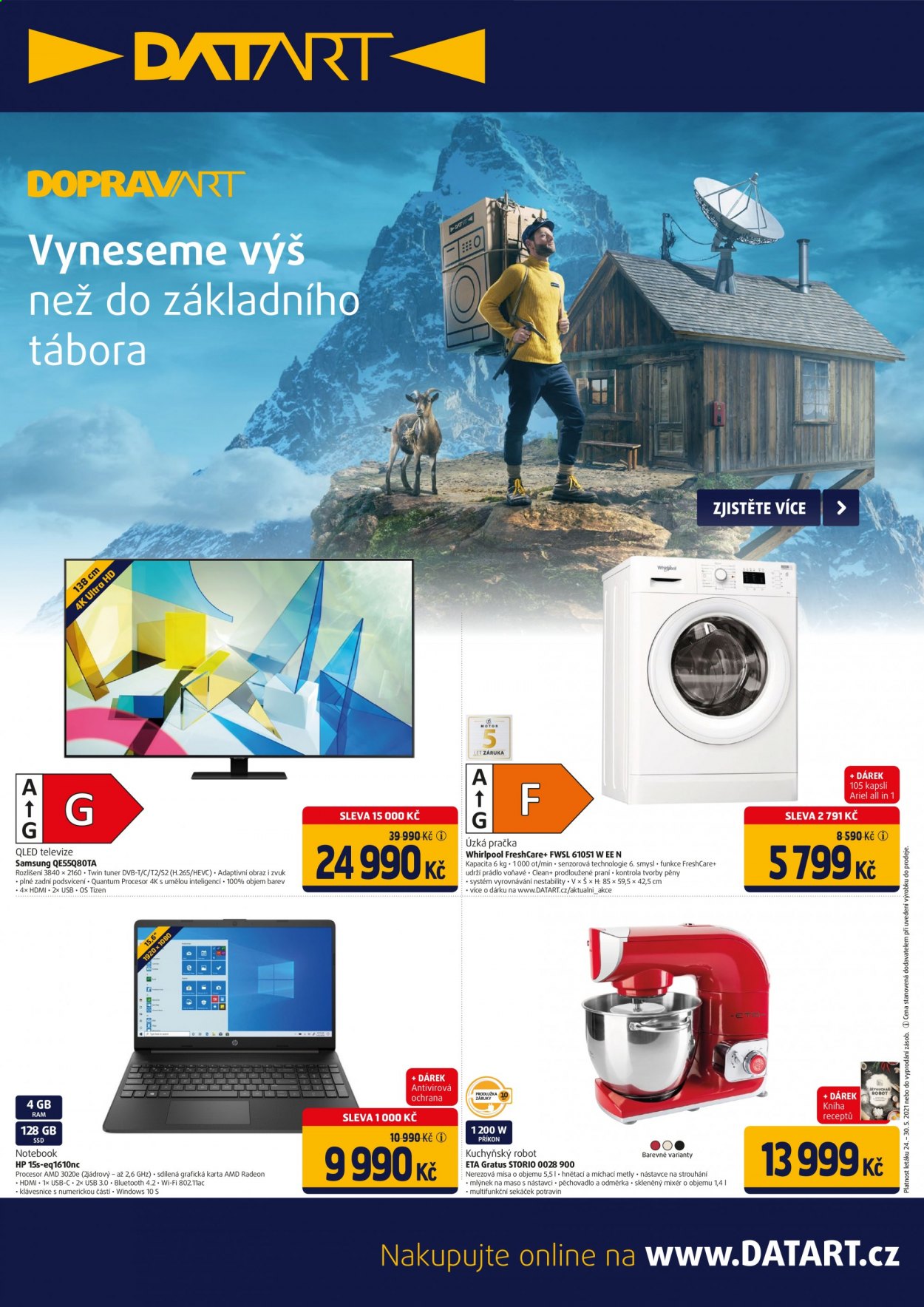 Leták DATART - 24.5.2021 - 30.5.2021. Strana 1
